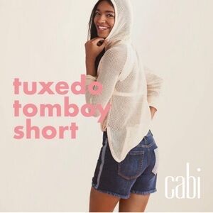 Cabi style 5594 tuxedo tomboy short
